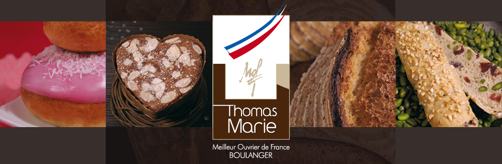 Thomas Marie - MOF Boulanger - A compter d'aujourd'hui et jusqu'au 8 Juin,  date de la sortie de Le Grand Livre de la Boulangerie, nous vous  proposons de découvrir nos produits coups